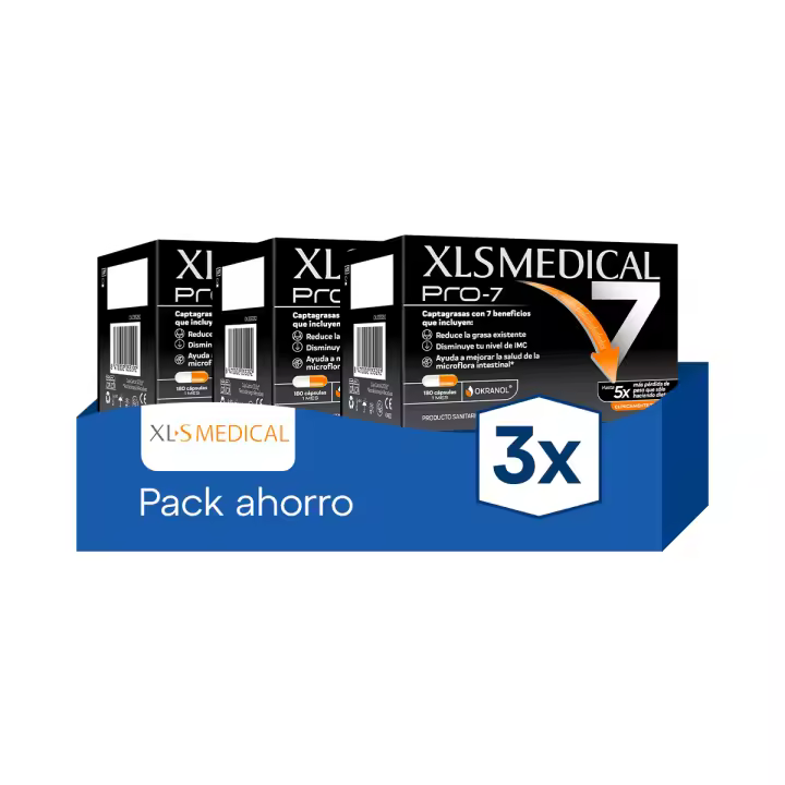 XLS Medical Pro 7 Nudge-180cap - pack x3 - 1