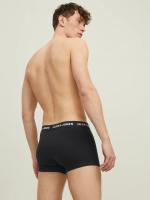 Jack & Jones Jacdaniel - Pack de 10 Bóxers de Algodón Elástico para Hombre - Negro - 12274760 - details 1
