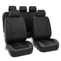 Cubiertas De Asiento De Coche De Cuero PU Universal Hidráulico Y Transpirable Accesorios Interiores Para Protección Completa - details 4