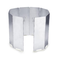 Escudo De Viento Para Estufa De Gas Plegable 8/10 Platos Para Camping Al Aire Libre Material De Aleación De Aluminio Resistente Al Viento Accesorio De Cocina Al Aire Libre - details 4