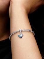 Pandora - Charm Colgante de Cangrejo Ermitaño que Brilla en la más tenuada-Plata de Lei - details 2