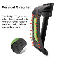 Almohadilla De Estiramiento De Espalda Multi-Nivel Dolor Lumbar Y Cervical Alivio Discectomía Ciática Escoliosis ABS Tamaño Grande - details 12