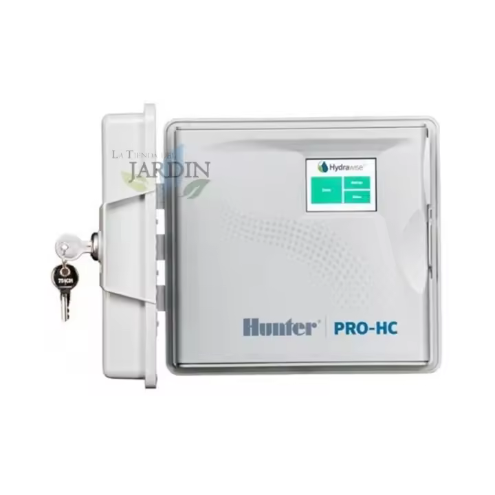 HUNTER Programador de Riego Wifi Hydrawise 12 Zonas Exterior Hunter - Control Total de Riego automático - 1