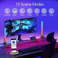 Lámpara Inteligente De LED RGB Con Control Bluetooth APP Luz Nocturna Para Decoración De Habitación De Juego Y TV Rítmica De Música - details 4
