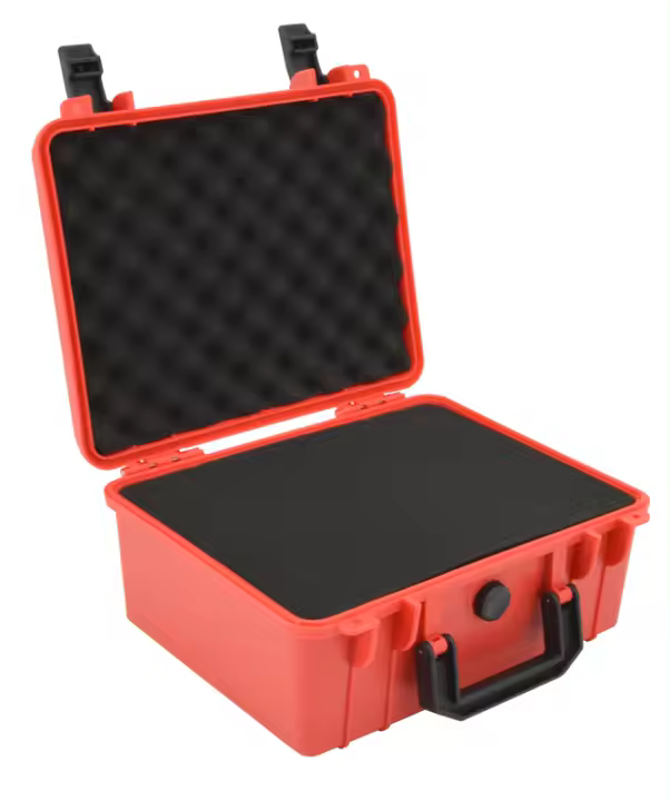 Caja De Herramientas De Seguridad 280x240x130mm ABS Plástico Estuche De Almacenamiento Con Espuma Interior Para Exteriores - 1
