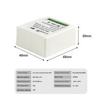 Interruptor Mini Inteligente WiFi Matter 16A Con Control Remoto Y Timer Doble Control Pasajero Desconexión Salida Compatible Con Szaoju - details 0