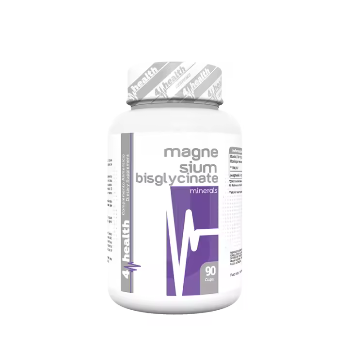 4-PRO Nutrition Magnesio Bisglicinato 90 Caps - 1