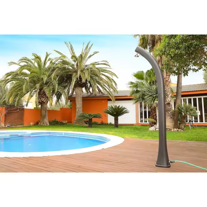 Keeeper Ducha Solar para Jardín con Agua Caliente - 1