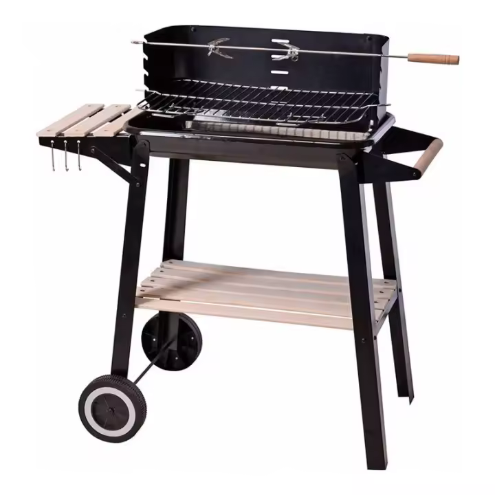 Barbacoa Rectangular de Carbón 54x34x6.5cm - 1