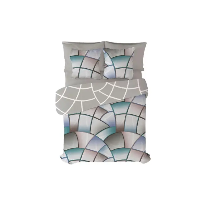 Funda Nórdica Pierre Cardin Lucas Gris 144 Hilos 240 x 230 cm - 1
