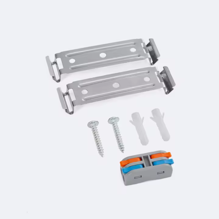 LEDKIA LIGHTING - Barra Lineal LED 180cm | Potencia Ajustable 40-60W | CCT Seleccionable 3000K-6000K | Diseño Delgado y Resistente | Ideal para Hogar y Oficina, Policarbonato - 1