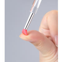 Palo De Aplicación De Silicona Suave Para Manicura Herramienta De Aplicación De Polvo De Uñas Con Cubierta Reutilizable Para Pólipos De Gel UV Y Labial - details 2