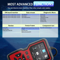 Herramienta De Diagnóstico OBD2 Para Coche Lector De Códigos De Falla Del Motor Prueba De Tensión De Batería V519 - details 1