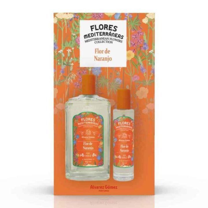 ALVAREZ GOMEZ Flores Mediterráneas Flor de Naranjo Eau de Toilette cítrica floral para mujer 150 ml + 30 ml / Estuche — oferta en Miravia
