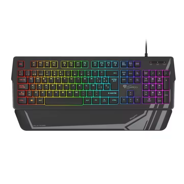 Teclado Gaming RGB Genesis Rhod 350 con Anti-ghosting y Retroiluminación de 7 Zonas - 1