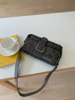 Bolso Pequeño De Cuadrado Retro Maillard Para Mujer Versátil Y Moda Nueva 2025 Bolso De Hombro Y Cruzado De Alta Calidad - details 11
