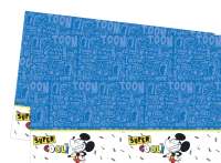 ALMACENESADAN-4737, Pack Disney Mickey Compuesto por Mantel 120x180 cm y Guirnalda Happy Birthday de 2,40 Metros Aproximadamente, Ideal para Fiestas y cumpleaños - details 3