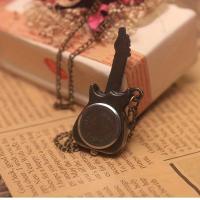Reloj De Bolsillo Cuarzo Steampunk Con Modelo De Guitarra Y Trompeta Collar Pendiente Regalo Para Hombres Mujeres Y Niños - details 4