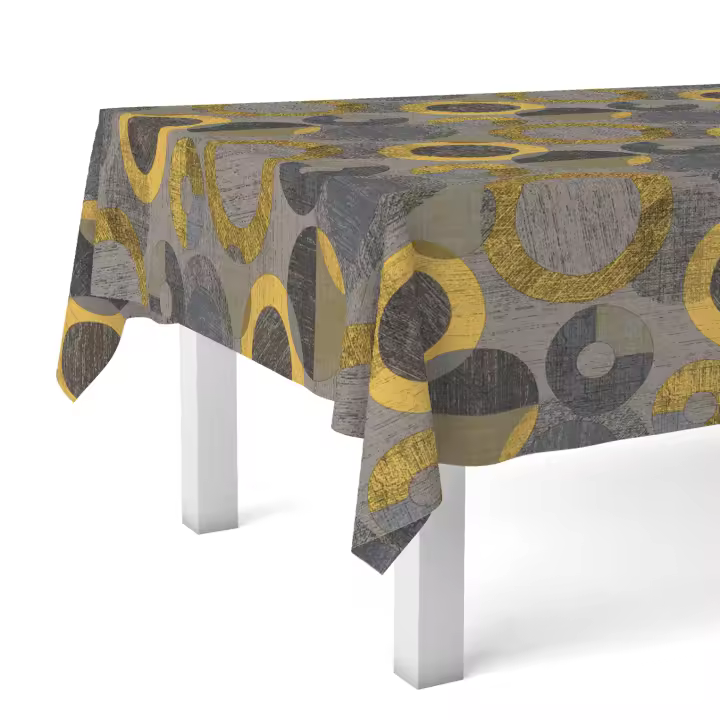VALENTIA HOME Mantel Hule Mundo | Estampado Antimanchas | Repelente de Agua | Protección Mesa | Varios Tamaños - 1