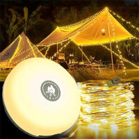 Luz De Tenda Recargable 10M 3-en-1 Para Camping Con Luz RGB Y Cálida 8 Modos Luz De Hadas LED Para Exteriores E Interiores - details 0