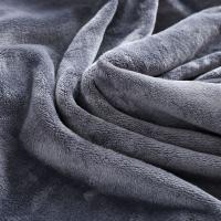 Manta De Felpa Coral Suave Y Cálida Para Camas Faux Fur Mink Tela De Plisado Solida Cubierta De Sofá Manta De Invierno - details 1