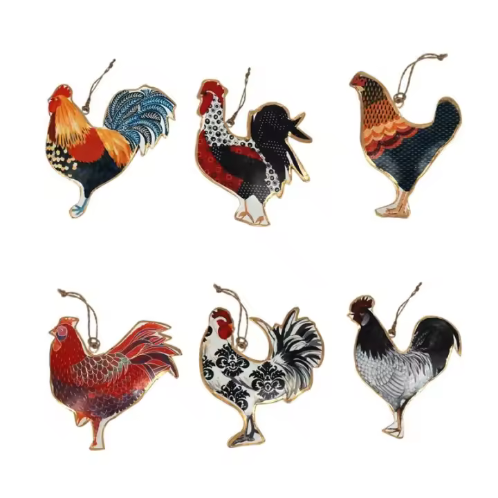 SIGNES GRIMALT Signes Grimalt Decor And Go Gallina Colgante Rústico Set 6 Unidades - 1