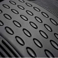 Alfombrillas de Goma Universales para Coche, Alfombrillas Antideslizante, Alfombrillas Lavables, Alfombrillas automóvil Ajustables, Delanteras 71x44 cm, traseras 43x42.5 cm, Apto para Cortar - details 2