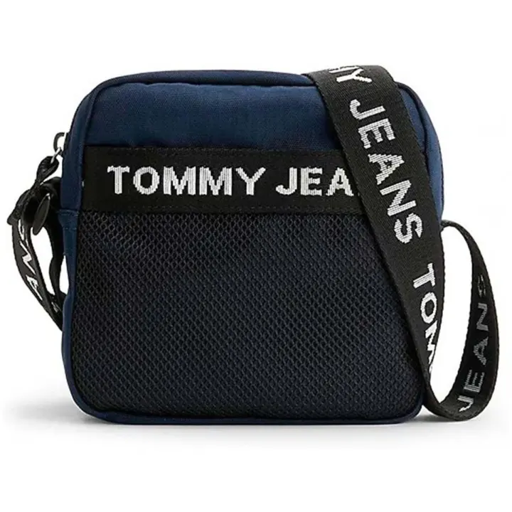 Bolso Tommy Jeans Tjm Essential Square Reporter para Hombre en color Azul - 1
