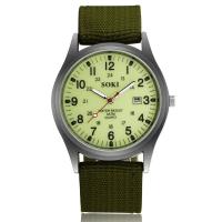 Reloj De Pulsera De Cuarzo Para Hombre SOKI Deportivo Militar Lujo Con Manos Luminosas Fecha Nylon Casual Reloj Masculino - details 6