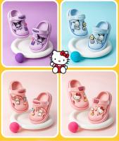 Zapatillas De Lona Sanrio Para Niños Y Niñas Antideslizantes Con Suela Suave Zapatos Casuales Para El Hogar Dibujos Animados Lindos Tallas Desde 13cm Hasta 20cm - details 22