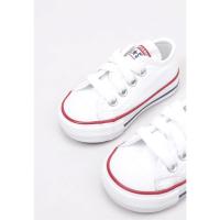 Converse CHUCK TAYLOR ALL STAR CLASSIC Deportivas Planas Bebé - niña (hasta la talla 30) blanco - details 1