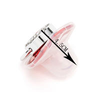 Conjunto De Clip De Perlas De Lujo Para Chupete Rojo Para Recién Nacidos Soporte Para Bebés Con Cadena Y Letras Regalo Para Baño De Oveja De Silicona Para Bebés Recién Nacidos Y Bebés Recién Nacidos - details 2