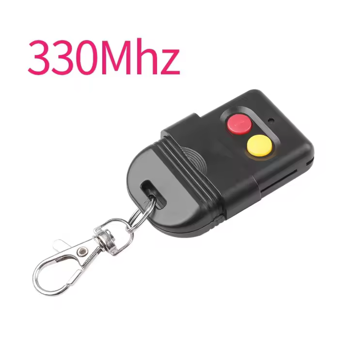 Control Remoto Inteligente Copia 8 Canales 433Mhz 330mhz Código Fijo 2 CH Duplicador Para Sistema De Puerta De Garaje Y Alarmas - 1