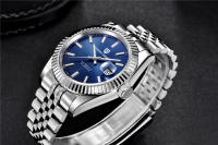 Reloj Mecánico PAGANI DESIGN 40MM Para Hombre Con Movimiento Japonés De Lujo Top Resistente Al Agua Acero Inoxidable Deportivo Calendario Completo Cristal De Zafiro - details 11