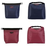 Bolsa De Almuerzo Aislada Térmica De Tela Oxford Portátil Para Picnic Almacenamiento De Comida Bolsa Transporte Sin Utensilios 1pc - details 4