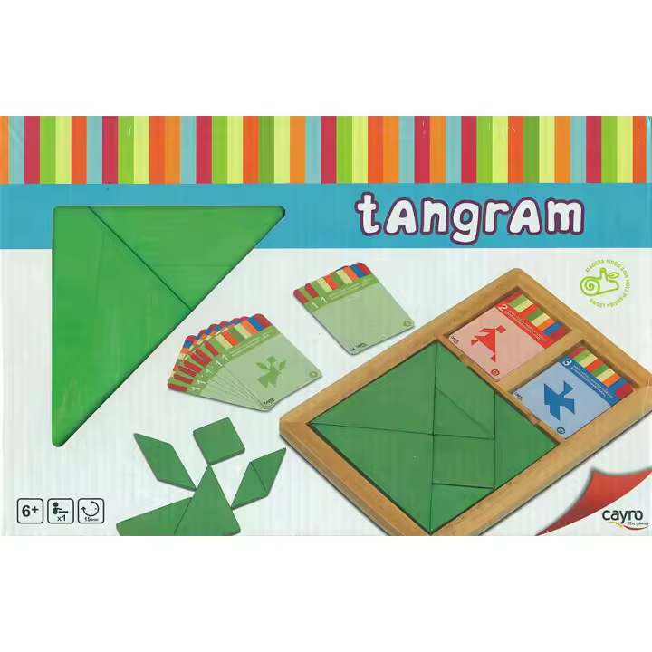 Cayro - Primer tangram de madera - 1