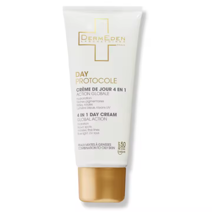 Laboratoires Dermeden Crema Facial 4 en 1 para Piel Grasa con Protección Solar SPF 50 - 1