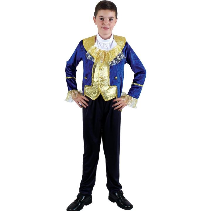 Carnavalife Disfraz Príncipe Azul Medieval Niño | Elegante y Encantador