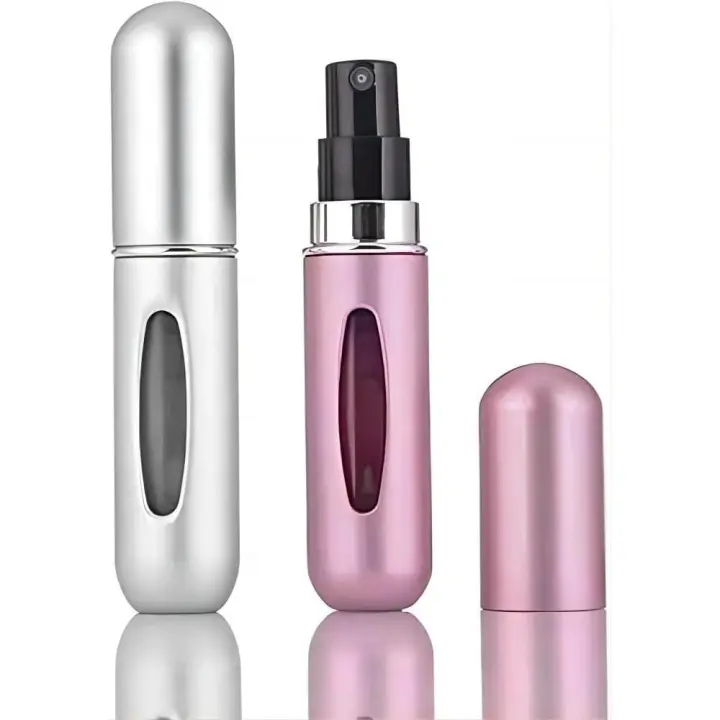Botella de Perfume de 5 ml - Mini Atomizador Portátil para Viajes-Botella de Spray Vacía - 1