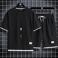 Nuevo Conjunto Deportivo De Patoleta 2024 Para Hombres Camiseta Corta Y Shorts Transpirable Y Cómodo Ventilado Moda M~3XL - details 2