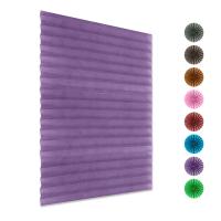 Cortinas De Blackout Mitad Con Plisadas Autoadhesivas Para Cocina Baño Balcón Ventanas De Coffee/Office Cortinas Romanas De Tela Para Ventanas De Skylight - details 4
