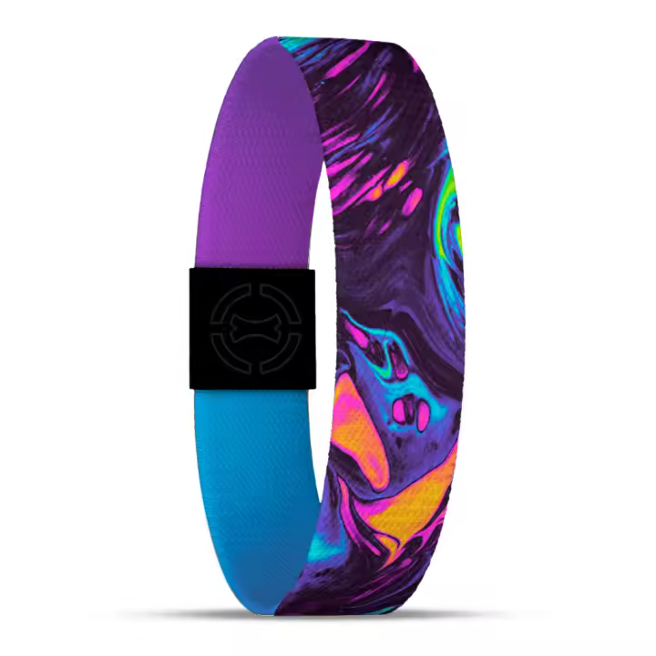 Pulsera elástica reversible multicolor con mensaje oculto Sueña en Grande - 1