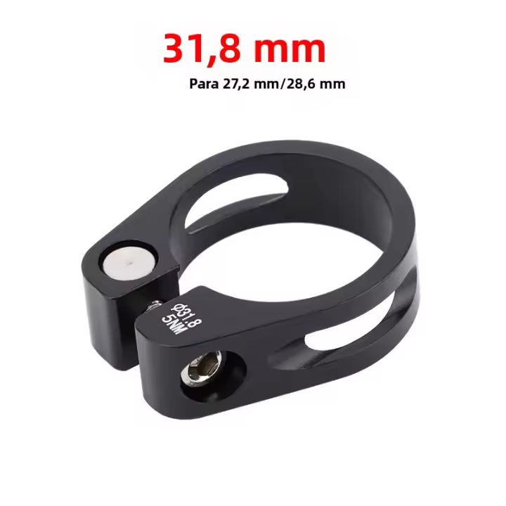 MEROCA Abrazadera De Tubo De Silla De Bicicleta De Aluminio Para 27.2mm/30.9mm/31.6mm Clip Para Postes De Silla De Montaña - 1