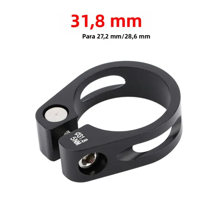 MEROCA Abrazadera De Tubo De Silla De Bicicleta De Aluminio Para 27.2mm/30.9mm/31.6mm Clip Para Postes De Silla De Montaña - 1