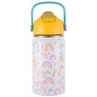 350ml Stainless Steel Water  Bottle for Children (20 Designs) keeps Cold and Color-Reusable Thermal | BPA-Free | Keeps 24H Cold/12H Heat | Thermo & Hermetic-Leak-Proof Double Wall (TK350 1099 F6 D7) - details 1