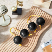 2pcs Balones Rítmicos Kashaka Portátiles Instrumento De Percusión Manual Para Niños Y Adultos Principiantes - details 2