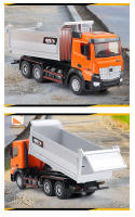 Camión Grúa Huina De Aleación 1/50 Modelo De Coche Retroductor Vehículo De Ingeniería Camión De Minas Juguete De Construcción Para Niños - details 9