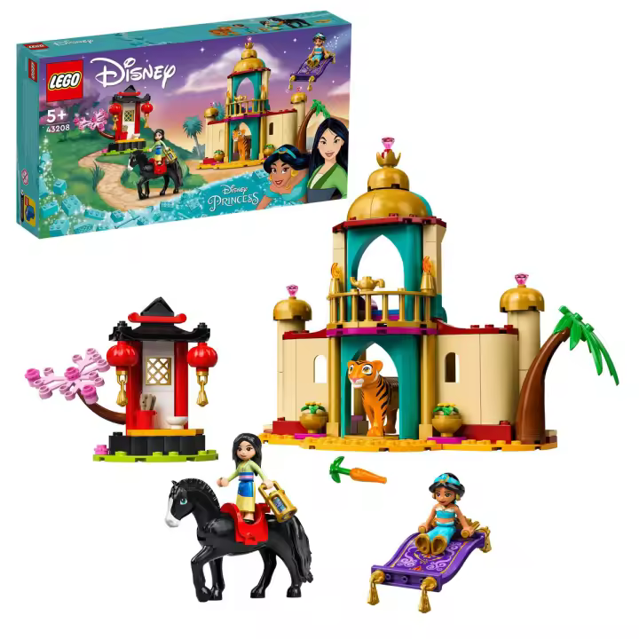 AVENTURA DE JASMINE Y MULÁN - LEGO DISNEY 43208 - 1