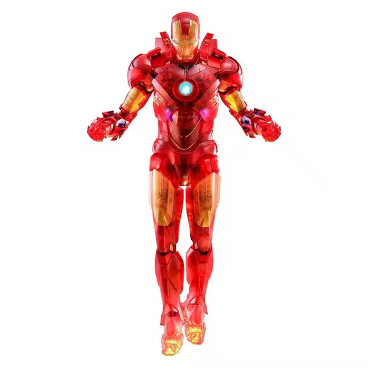 Hot Toys Iron Man 2 Figura MM 1/6 Iron Man Mark IV (Holographic Version) 2020 Toy Fair Exclusive 30 cm MMS568 - 1