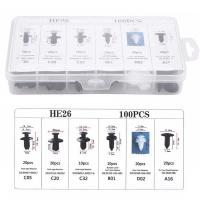 100pcs Herramientas De Desmontaje Para Coche Clips Plásticos Mixtos Retenciónde Puertas Y Remoción De Productos Con Clavos Y Tornillos - details 9